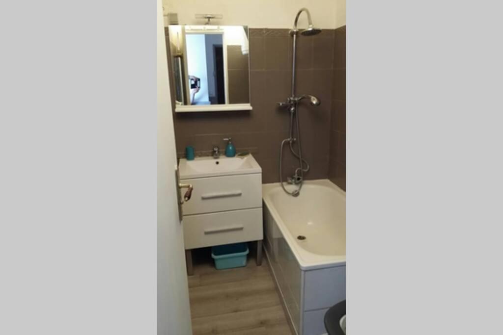 Beau T2 Climatise Avec Terrasse 100M Plage Apartment Saint-Cyprien  Ngoại thất bức ảnh